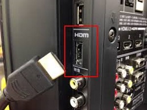 テレビのHDMI入力端子